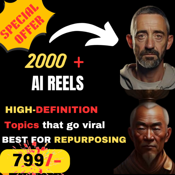 2000+ AI Reels Bundle – Go Viral Instantly